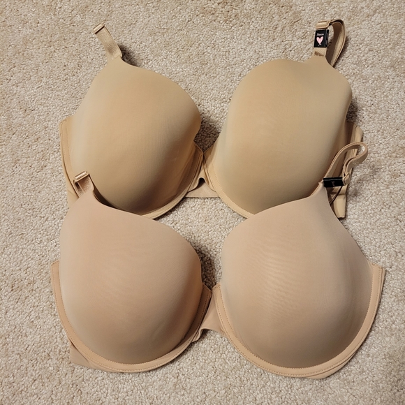 Victoria Secect beige tee shirt bra's 36DDD - Picture 1 of 1